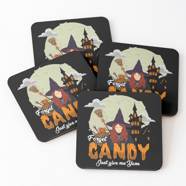 Item preview, Funny Halloween Knitting Saying - Yarn Lover Gift designed and sold by Charles Brian.