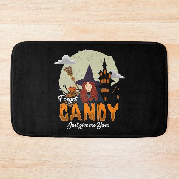 Item preview, Funny Halloween Knitting Saying - Yarn Lover Gift designed and sold by Charles Brian.