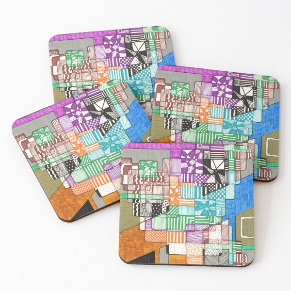 Item preview, Abstract Cluster Doodle Art designed and sold by Courtney Wartner.