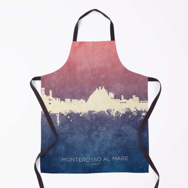 Item preview, Monterosso al Mare Italy Skyline designed and sold by ArtPrints.