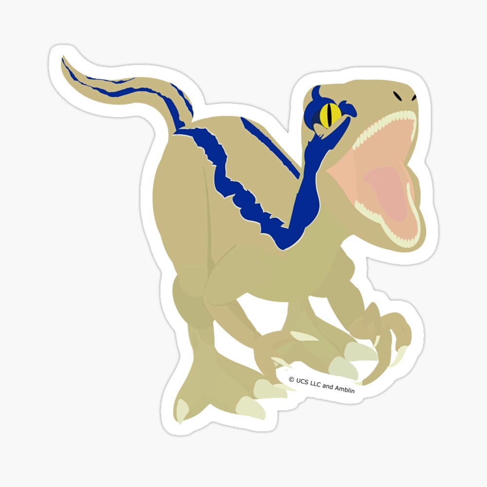 Blue The Raptor Kids T Shirt By Jessieswilliams Redbubble