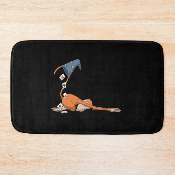 Item preview, Magician monkey in child yoga pose designed and sold by Monkey Ful.