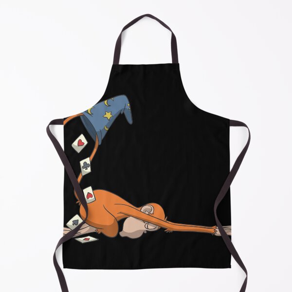 Item preview, Magician monkey in child yoga pose designed and sold by Monkey Ful.