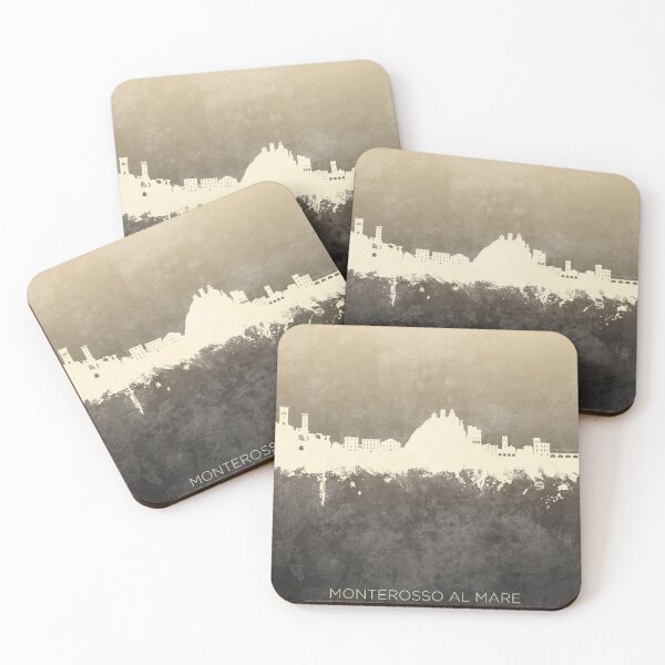 Item preview, Monterosso al Mare Italy Skyline designed and sold by ArtPrints.