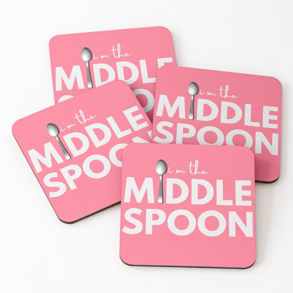 Item preview, I'm The Middle Spoon | Throuple | Polyamory designed and sold by throuplescorner.