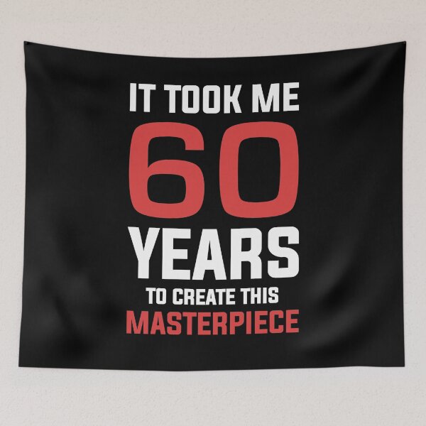 Item preview, Funny 60 Years Old Joke 60th Birthday Gag Gift Idea designed and sold by jozefds.