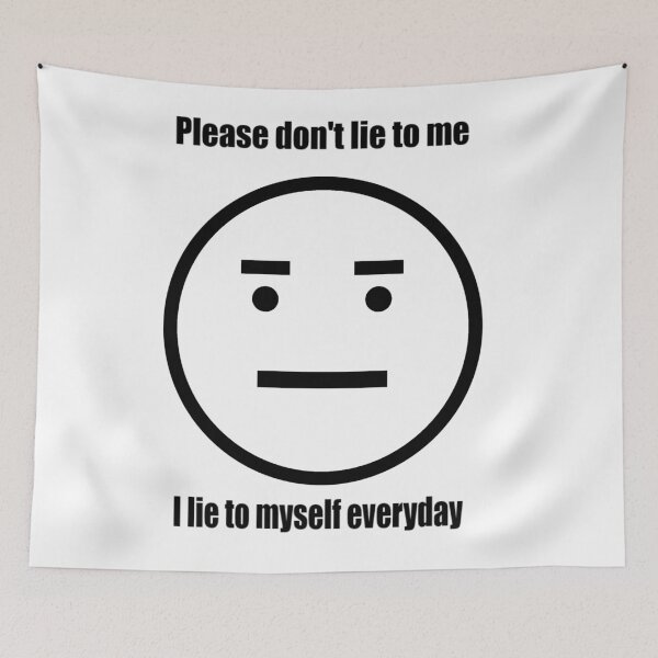 Item preview, Don't Lie to Me designed and sold by PillowPuns.