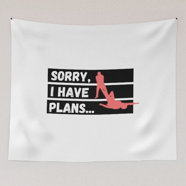 Item preview, Sorry,I Have Plans..Halloween designed and sold by Nxt-Lvl-Awesome.