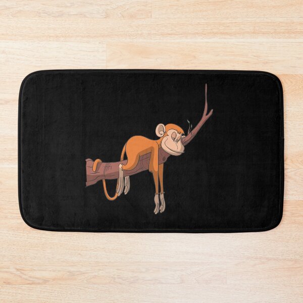 Item preview, Sleeping monkey on a tree designed and sold by Monkey Ful.