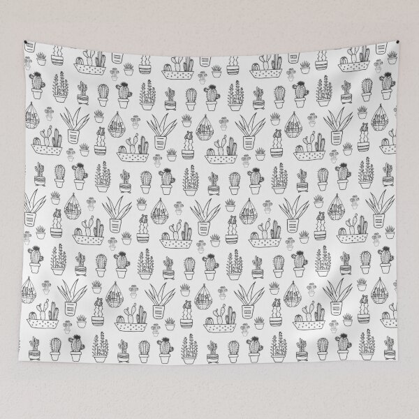 Item preview, Cactus Succulent Pattern designed and sold by BlueBerry-P.