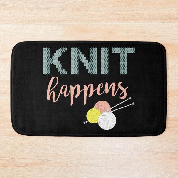Item preview, Knit Happens Shirt Funny Knitting designed and sold by Charles Brian.