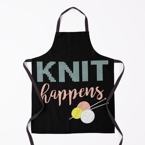 Item preview, Knit Happens Shirt Funny Knitting designed and sold by Charles Brian.