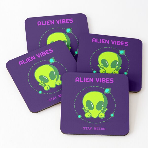 Item preview, ALIEN VIBES, Stay Weird designed and sold by tepalistings.