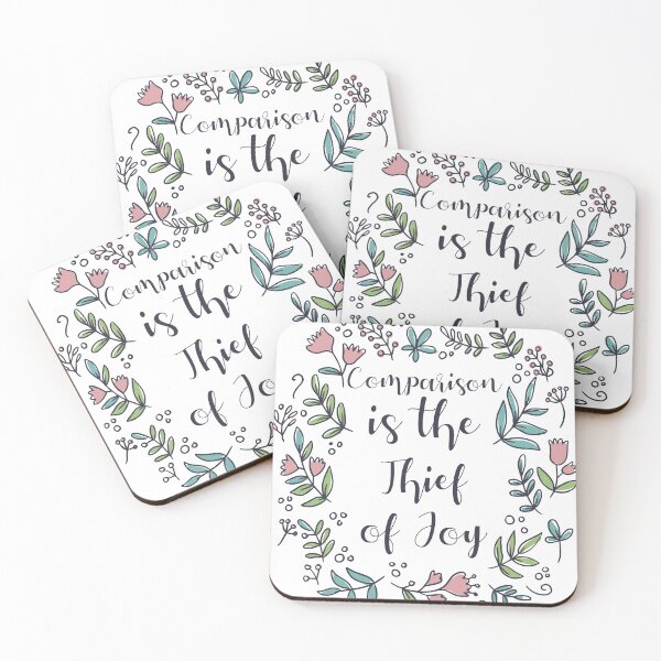 Item preview, Comparison Is The Thief Of Joy designed and sold by Shop signer.