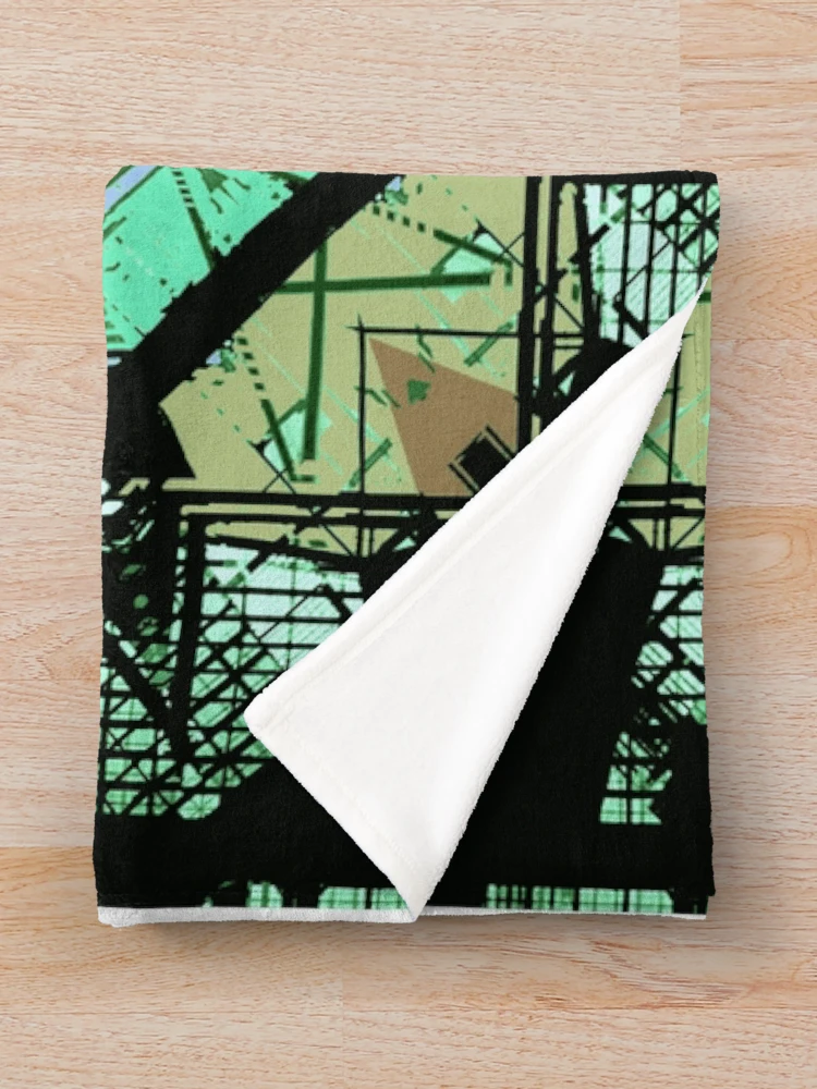Thumbnail 3 of 6, Throw Blanket, ABCD designed and sold by Elizabeth Austin-Craig.