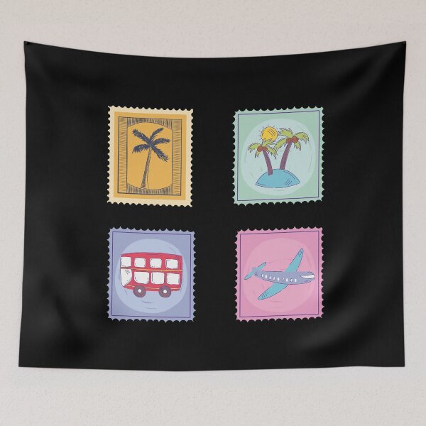 Item preview, Travelling Postal Stamps Pack  designed and sold by conceptDVS.