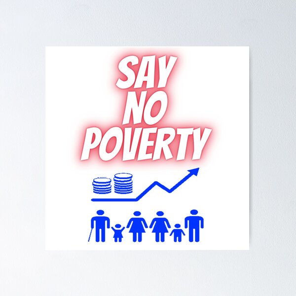 creative poverty posters