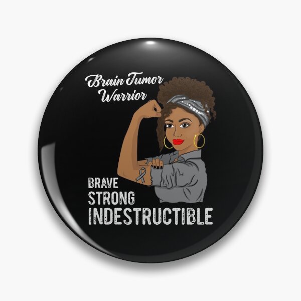 Item preview, Brain Tumor Warrior Indestructible Survivor Awareness designed and sold by ZNOVANNA.