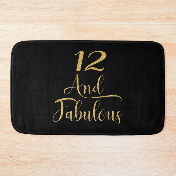 Item preview, Girls 12 Years Old And Fabulous Girl 12th Birthday design designed and sold by Grabitees.