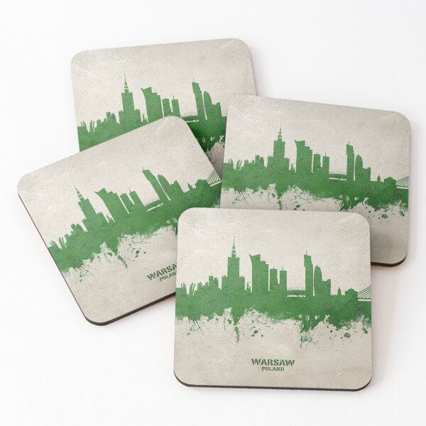 Item preview, Warsaw Poland Skyline designed and sold by ArtPrints.