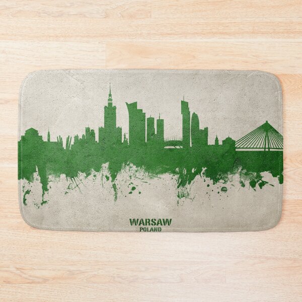 Item preview, Warsaw Poland Skyline designed and sold by ArtPrints.