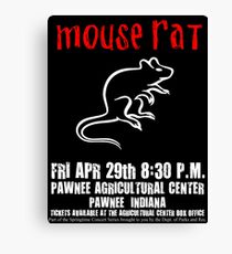 Mouse Rat - Concert Poster Canvas Print