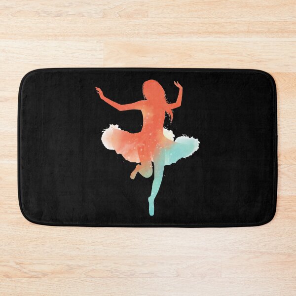 Item preview, Orange and Blue Happy Ballerina designed and sold by Michael Schmidt.