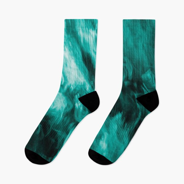 Item preview, abstract turquoise blue green lines pattern decoration designed and sold by moonaliara.
