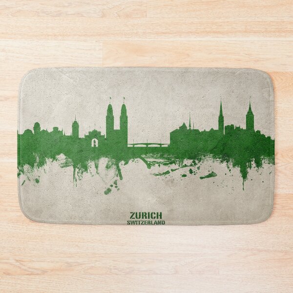 Item preview, Zurich Switzerland Skyline designed and sold by ArtPrints.