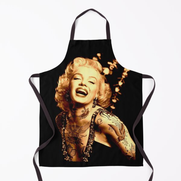 Aperçu de l'œuvre MARILYN : En tant que femme tatouée Imprimer créée et vendue par posterbobs.