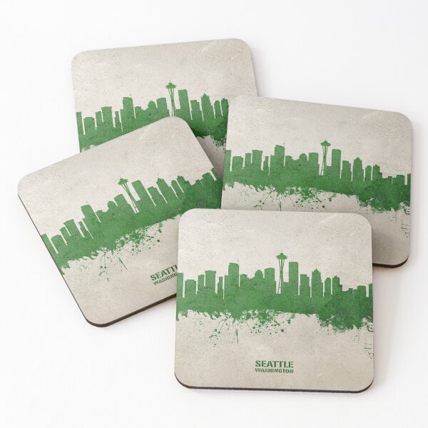 Item preview, Seattle Washington Skyline designed and sold by ArtPrints.