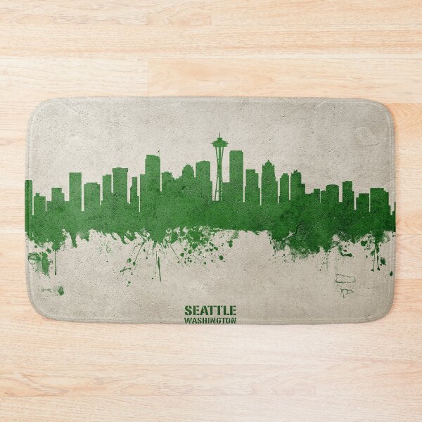 Aperçu de l'œuvre Seattle Washington Skyline créée et vendue par ArtPrints.