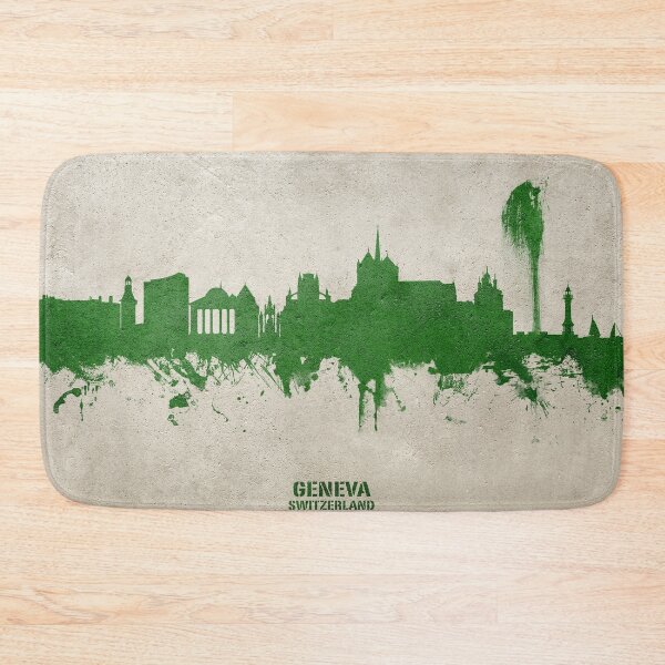 Item preview, Geneva Switzerland Skyline designed and sold by ArtPrints.
