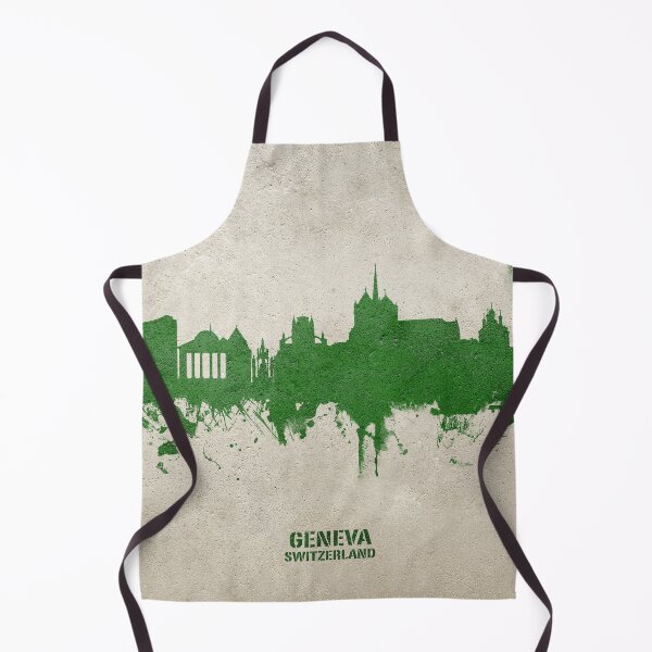 Item preview, Geneva Switzerland Skyline designed and sold by ArtPrints.