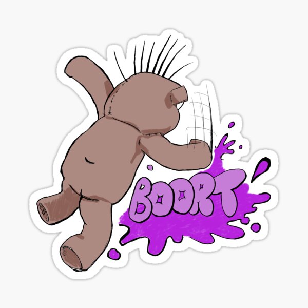 Psycho Ted - BOORT Sticker