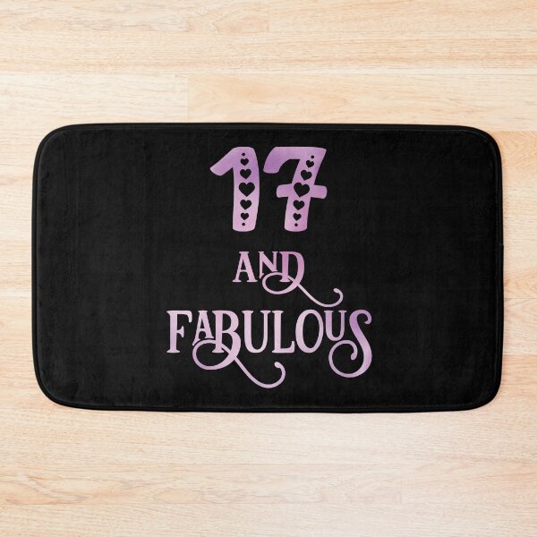 Item preview, Girls 17 Years Old And Fabulous Girl 17th Birthday print designed and sold by Grabitees.
