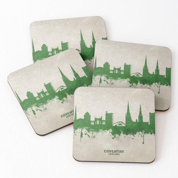 Item preview, Coventry England Skyline designed and sold by ArtPrints.