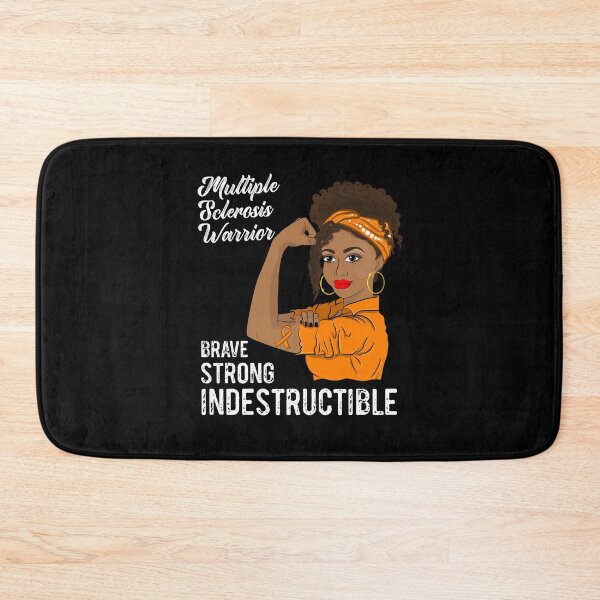 Item preview, Multiple Sclerosis Warrior Indestructible MS Awareness designed and sold by ZNOVANNA.