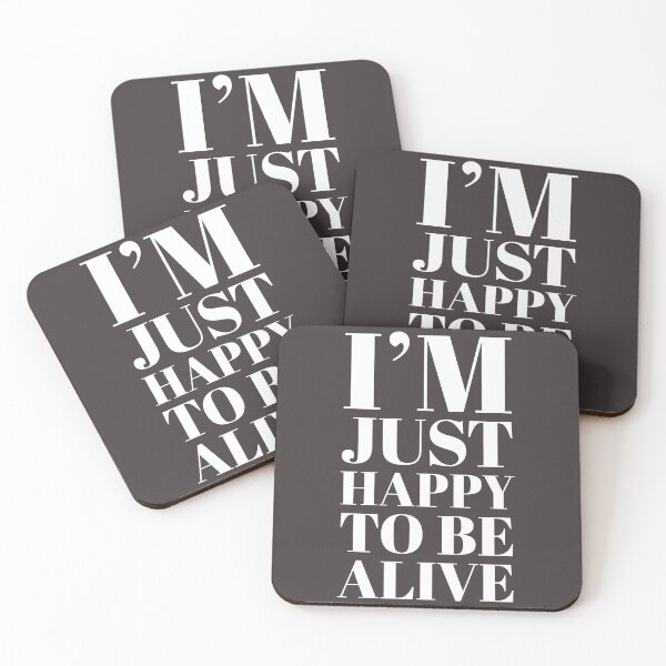 Item preview, Just Happy To Be Alive designed and sold by stevenwoodcock.