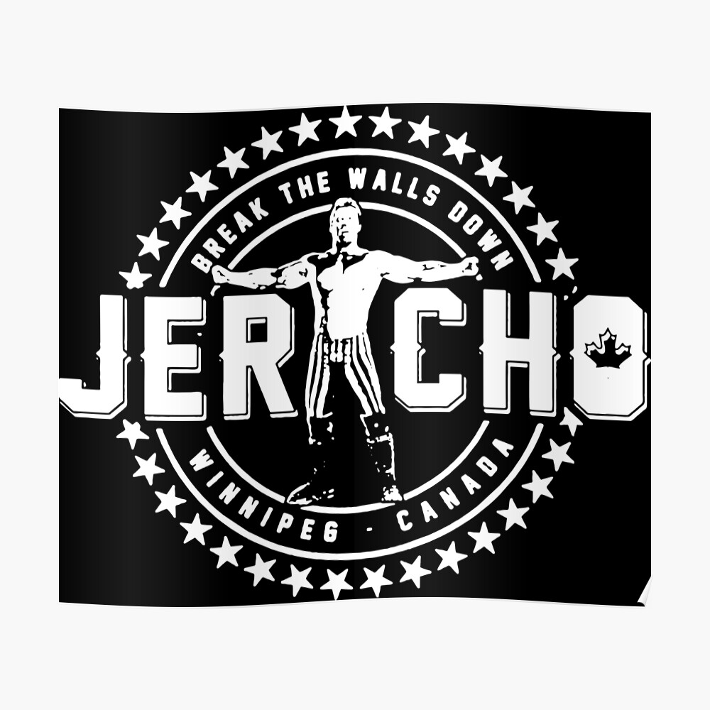 Chris Jericho Break The Wall Down Mask By Vitoriki Redbubble