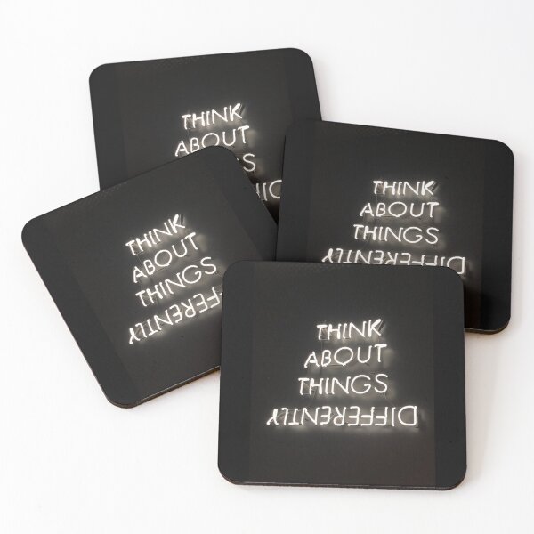 Item preview, Think About Things Differently designed and sold by LADYGOODMOOD.