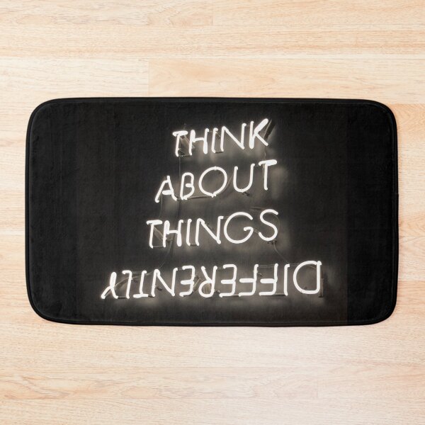 Item preview, Think About Things Differently designed and sold by LADYGOODMOOD.