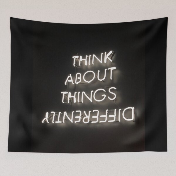 Item preview, Think About Things Differently designed and sold by LADYGOODMOOD.