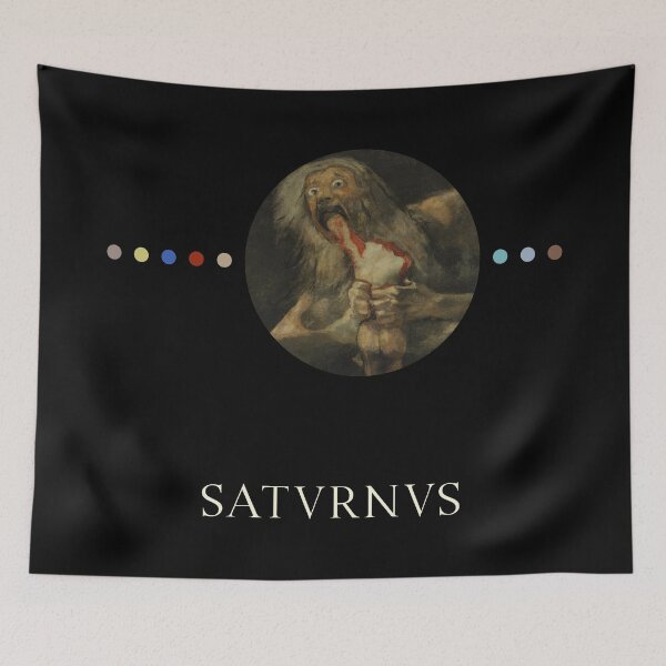 Item preview, Solar System - Planets and gods - Saturn designed and sold by MetaPhyStore.