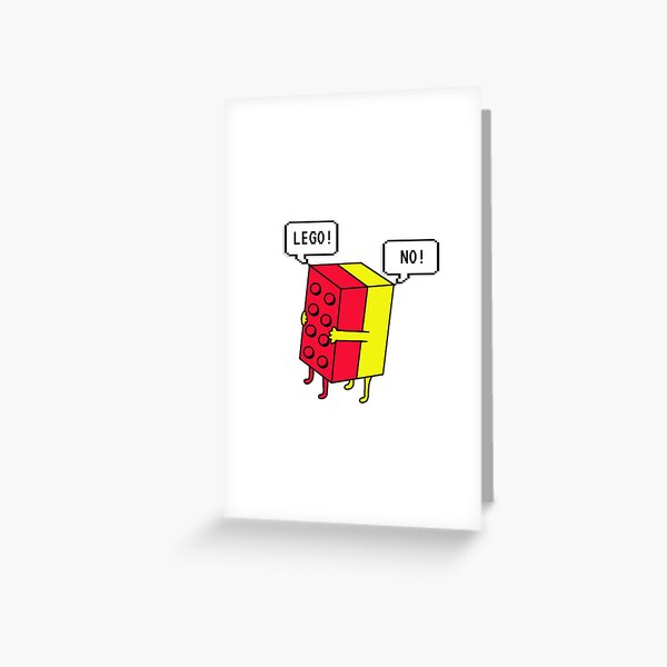 Lego! Traditional Greeting Card