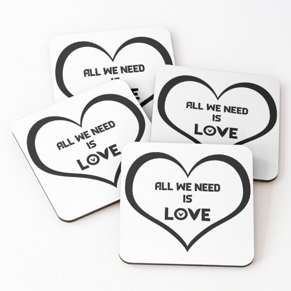 Item preview, ALL WE NEED IS LOVE designed and sold by Жека Чаговец.