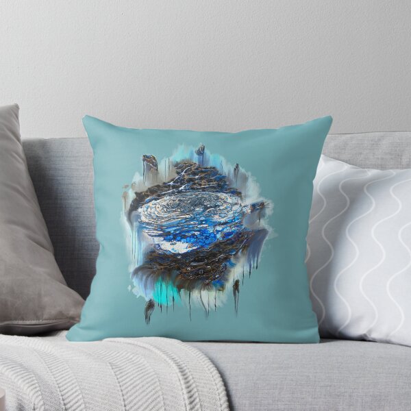 Item preview, Pouring Passion - Artwork by Gruenbergpouring - Delta Blue Planet designed and sold by emm-j.