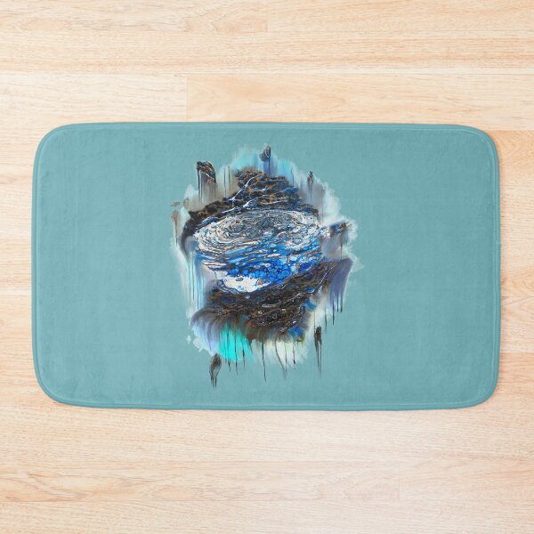 Item preview, Pouring Passion - Artwork by Gruenbergpouring - Delta Blue Planet designed and sold by emm-j.