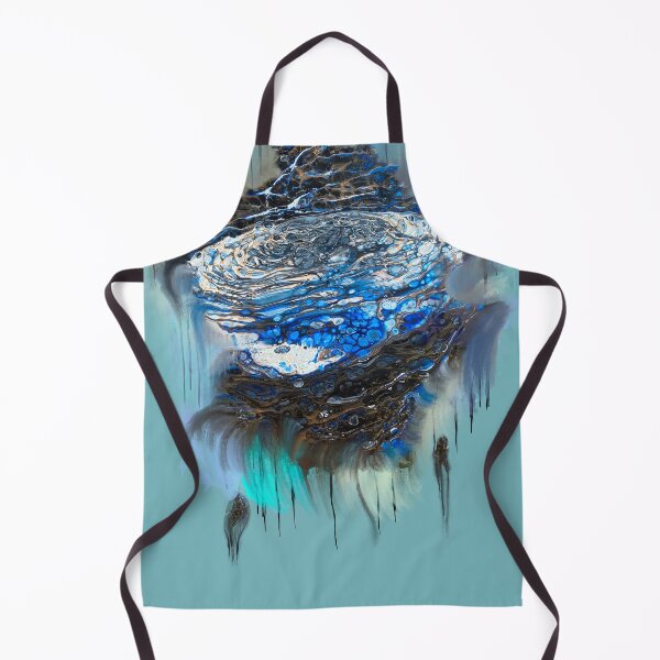 Item preview, Pouring Passion - Artwork by Gruenbergpouring - Delta Blue Planet designed and sold by emm-j.