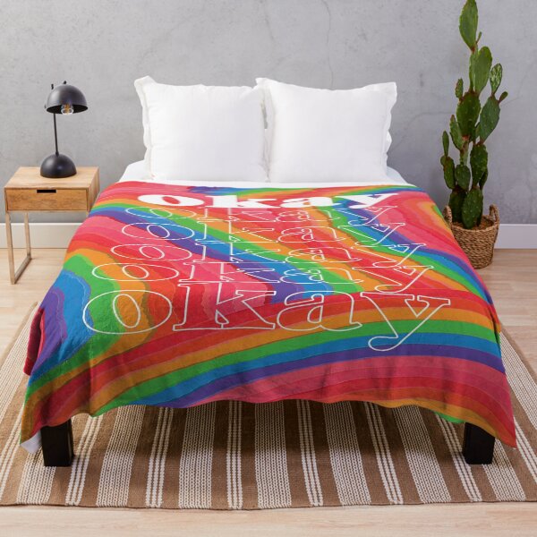 Item preview, 90s AESTETIC Blankets & Tapestries OKAY designed and sold by slagalicastrave.